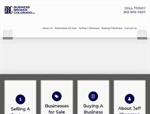 Tablet Screenshot of businessbrokercolorado.com